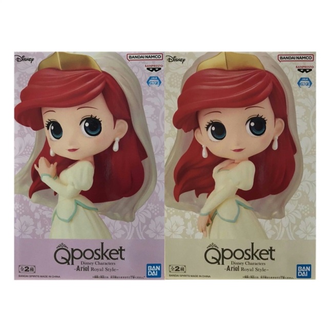 Qposket Disney Characters Ariel Royal Style A B 2個セット