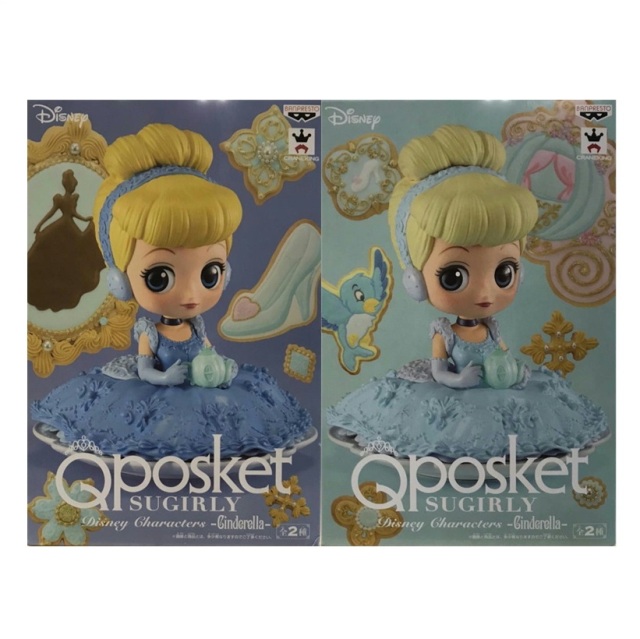 QPosket SUGIRLY Disney Characters Cinderella A B 2個セット