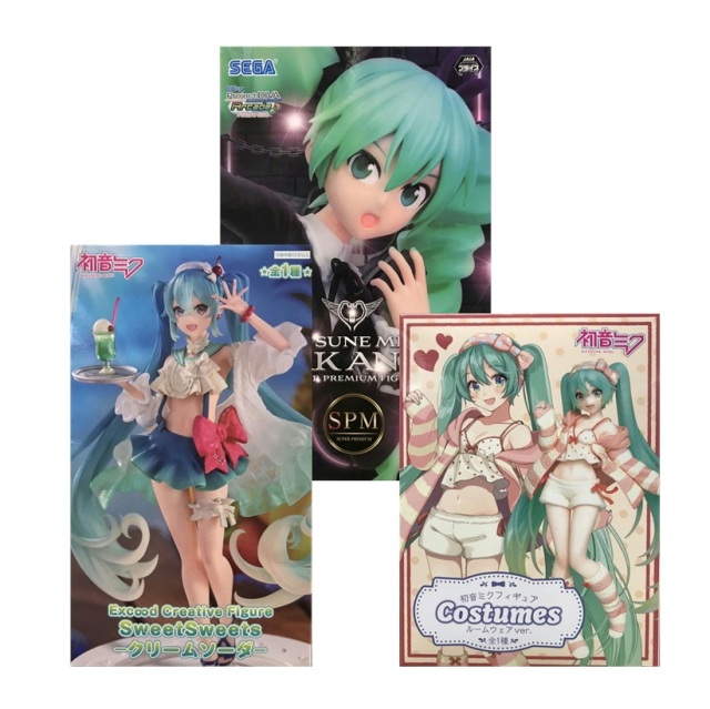 初音ミク SPM 堕悪天使 SweetSweets クリームソーダ Costumes ルームウェアver. 3個セット